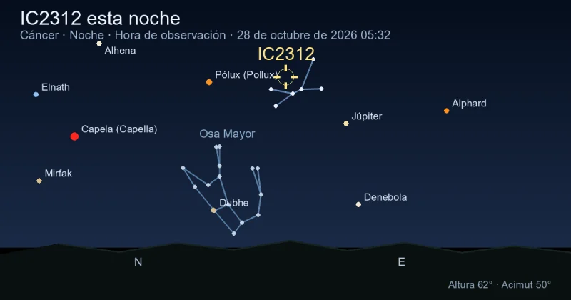 IC2312 esta noche