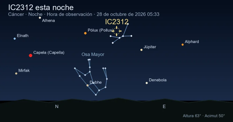 IC2312 esta noche