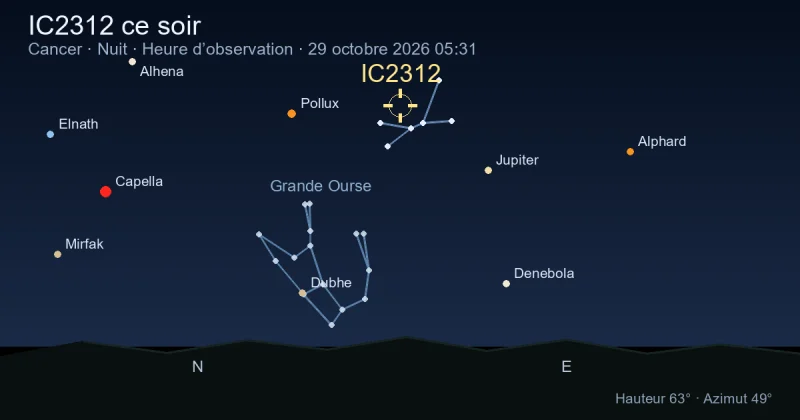 IC2312 ce soir