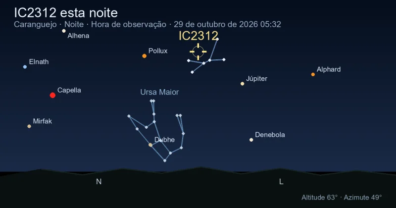 IC2312 esta noite