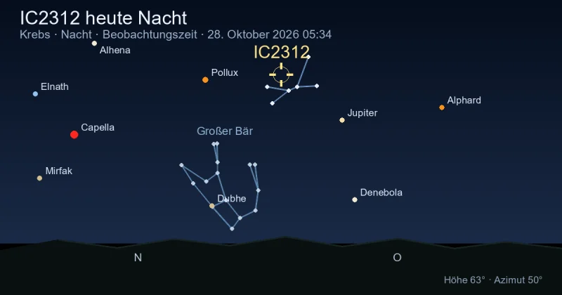 IC2312 heute Nacht