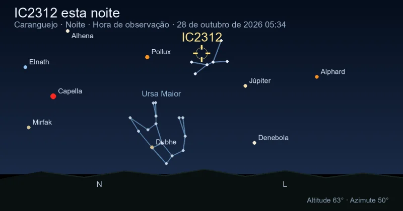 IC2312 esta noite