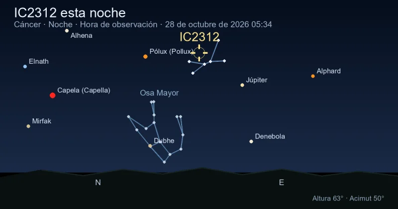 IC2312 esta noche