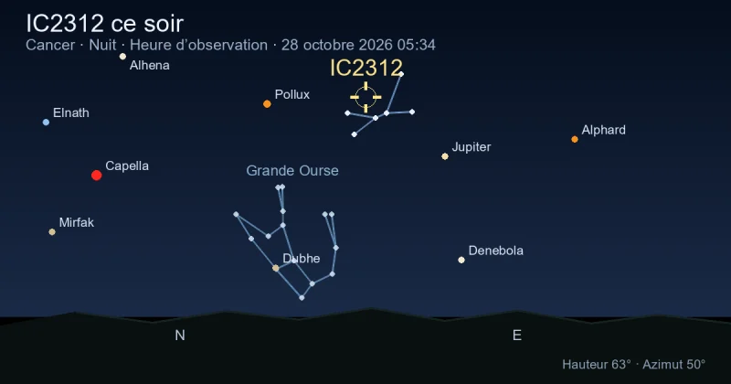 IC2312 ce soir