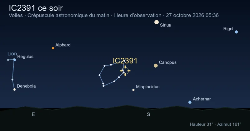 IC2391 ce soir