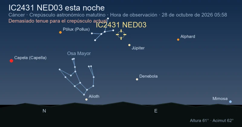 IC2431 NED03 esta noche