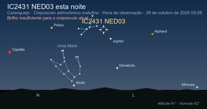 IC2431 NED03 esta noite