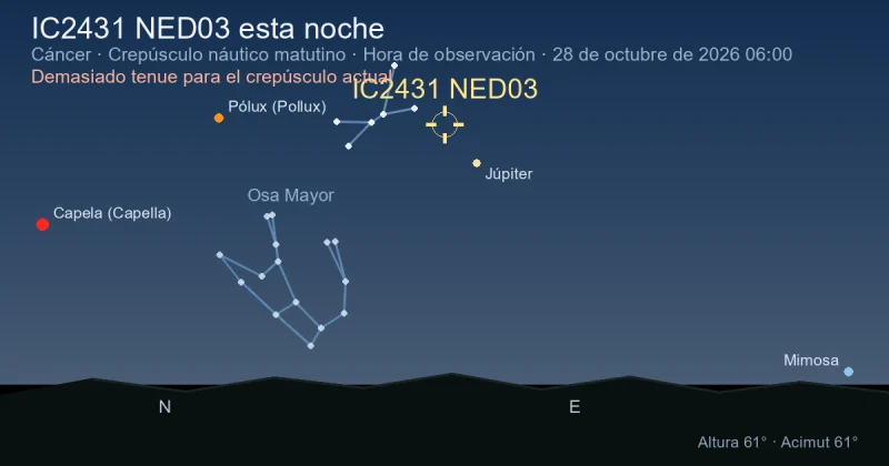 IC2431 NED03 esta noche