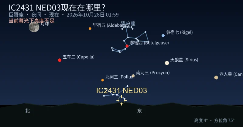 IC2431 NED03现在在哪里？