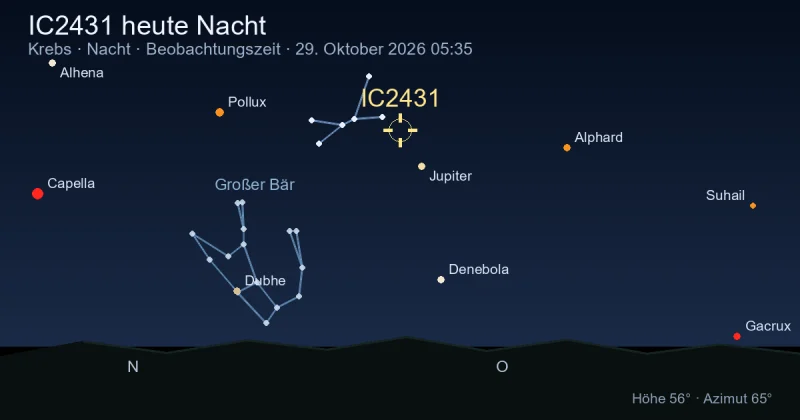 IC2431 heute Nacht