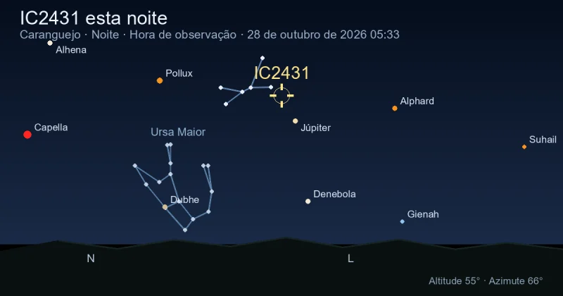IC2431 esta noite
