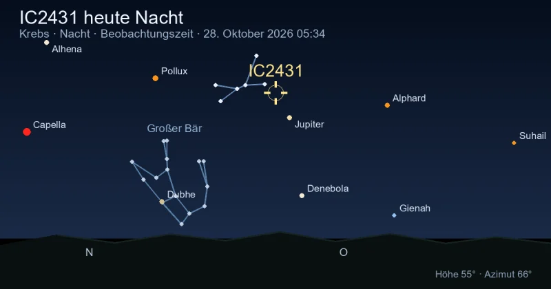IC2431 heute Nacht