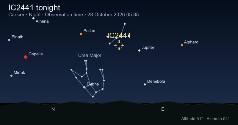 IC2441 tonight