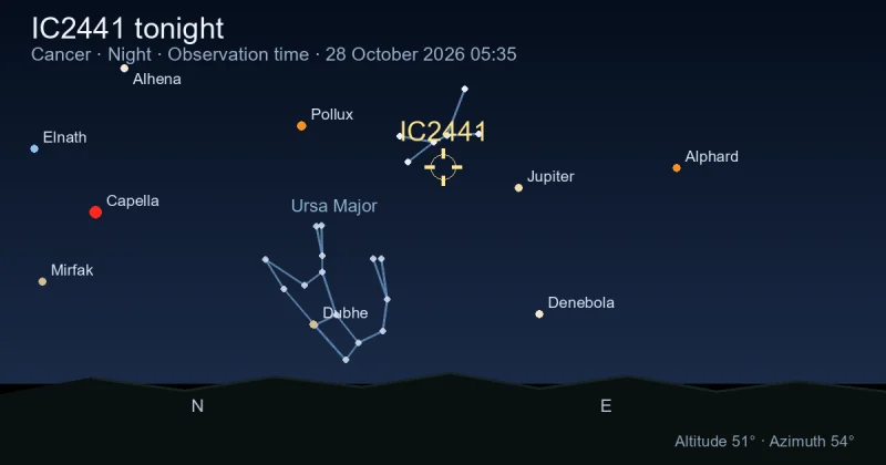 IC2441 tonight
