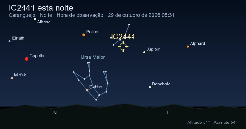 IC2441 esta noite