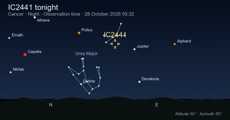 IC2441 tonight