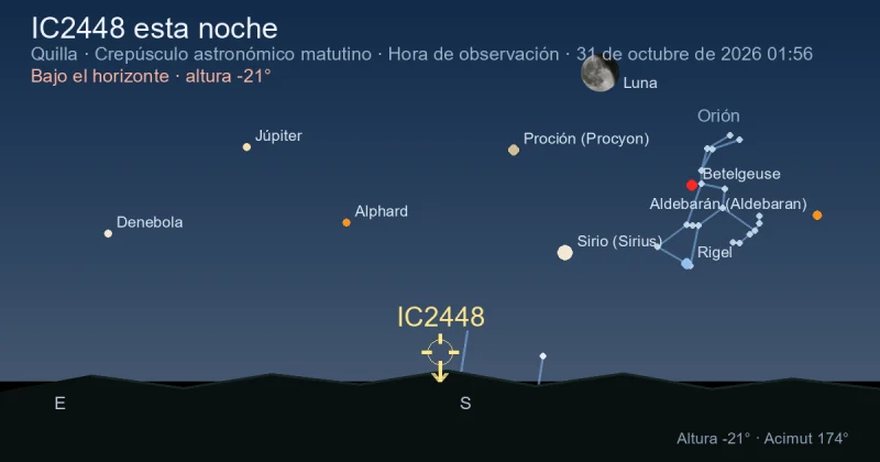 IC2448 esta noche