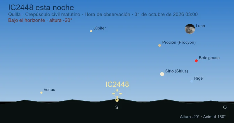IC2448 esta noche