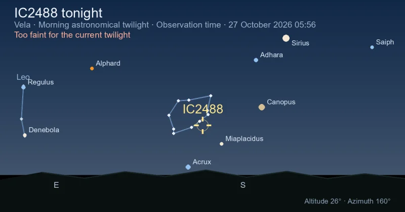 IC2488 tonight