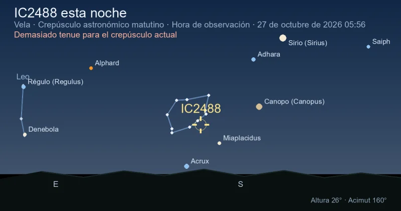 IC2488 esta noche