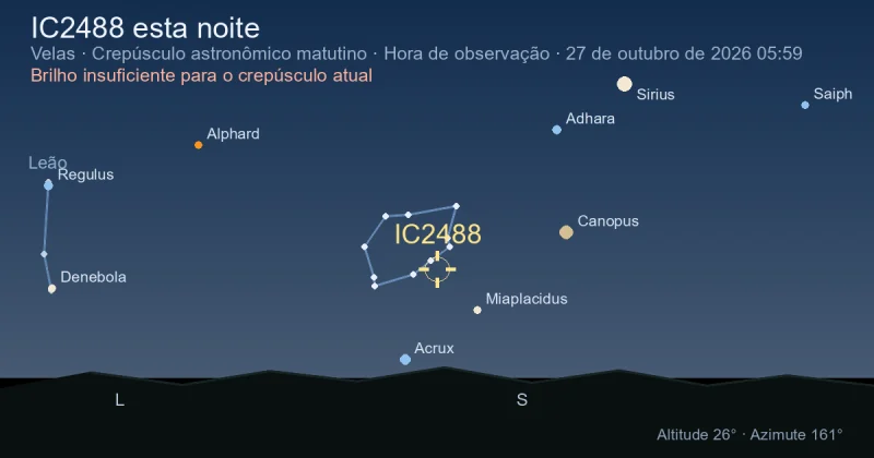 IC2488 esta noite
