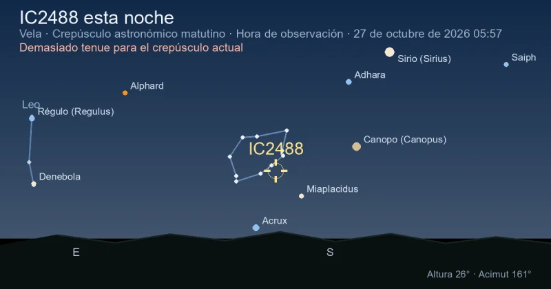 IC2488 esta noche