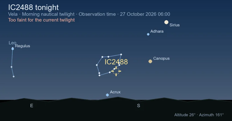 IC2488 tonight