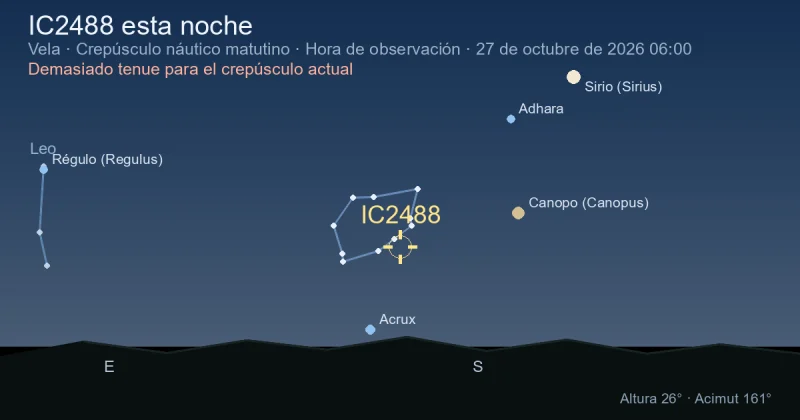 IC2488 esta noche