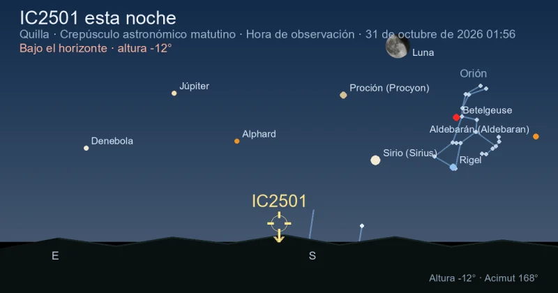 IC2501 esta noche