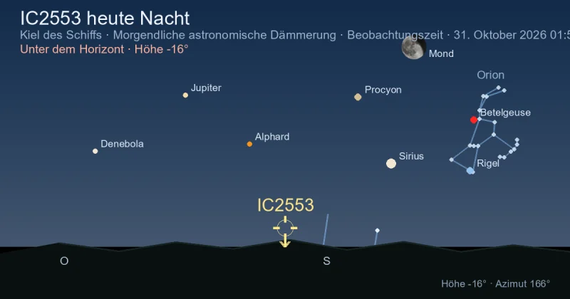 IC2553 heute Nacht