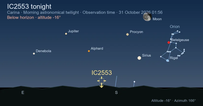 IC2553 tonight