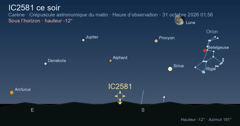 IC2581 ce soir