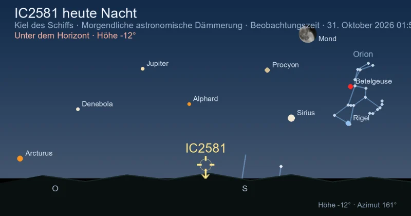 IC2581 heute Nacht