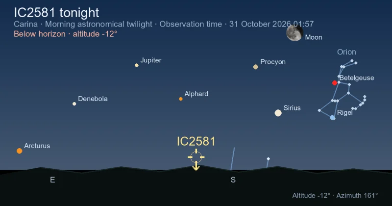 IC2581 tonight