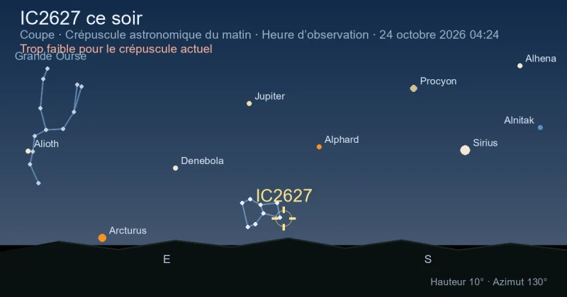IC2627 ce soir