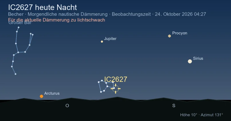 IC2627 heute Nacht