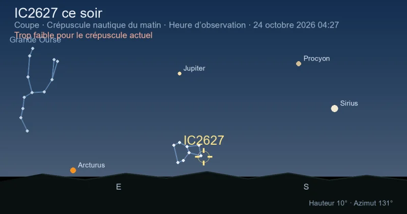 IC2627 ce soir