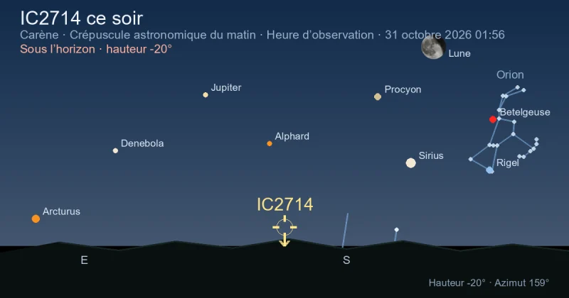 IC2714 ce soir