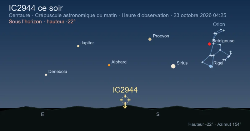 IC2944 ce soir