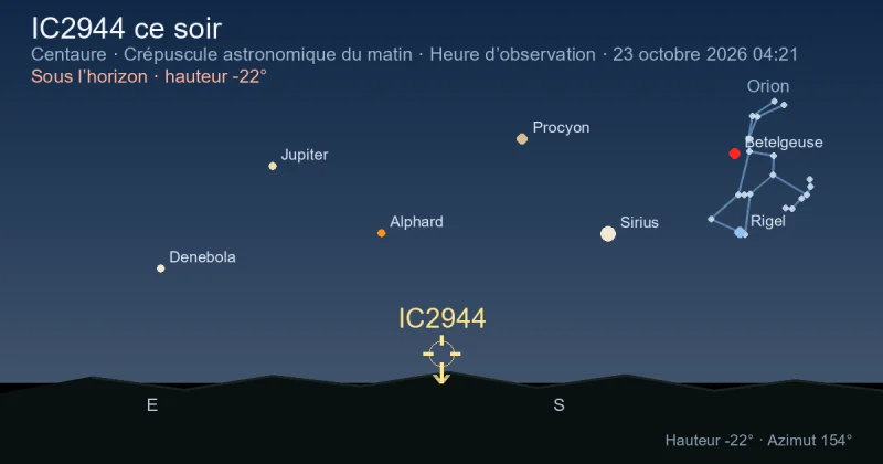 IC2944 ce soir