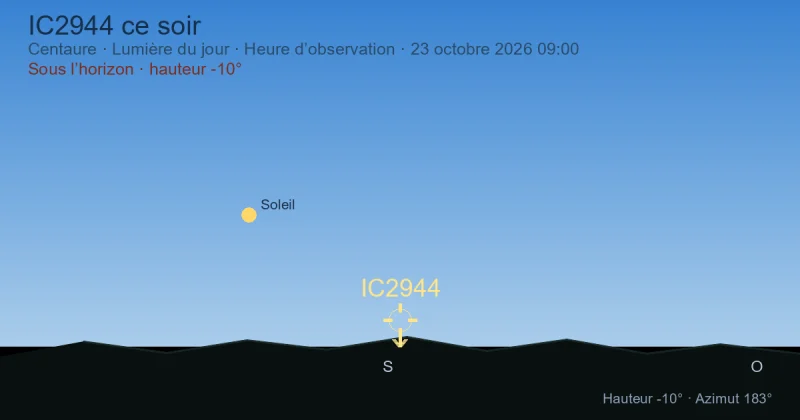 IC2944 ce soir