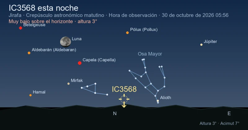 IC3568 esta noche