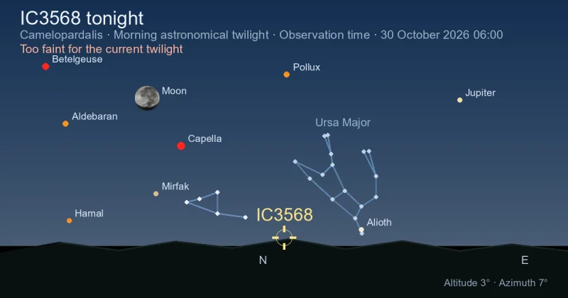 IC3568 tonight