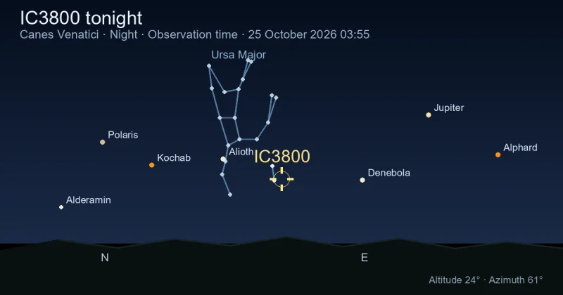 IC3800 tonight