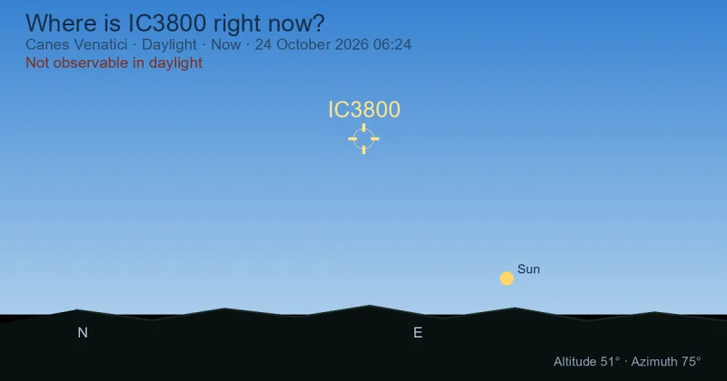Where is IC3800 right now?