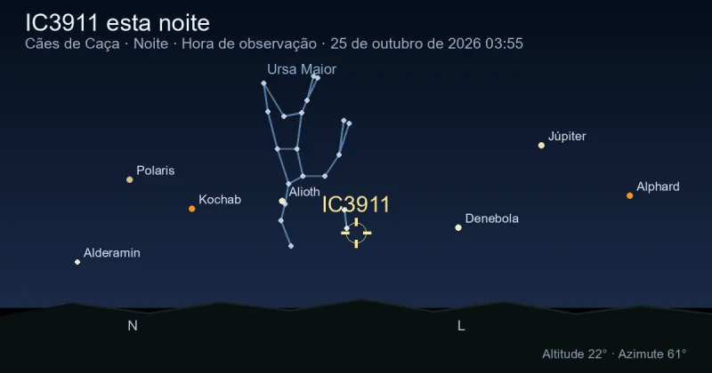 IC3911 esta noite
