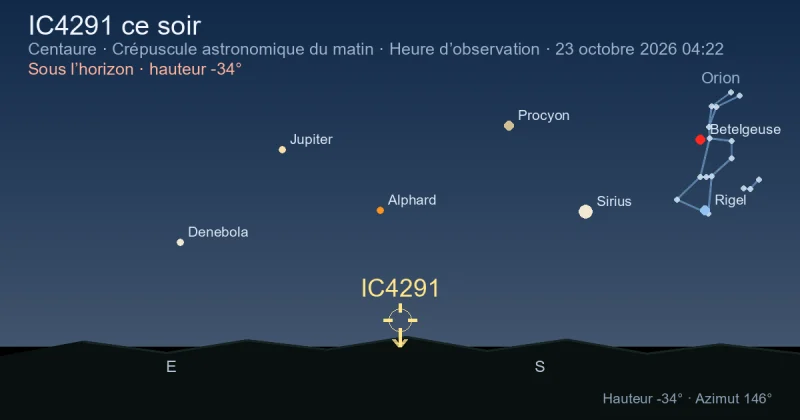 IC4291 ce soir