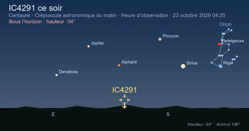 IC4291 ce soir