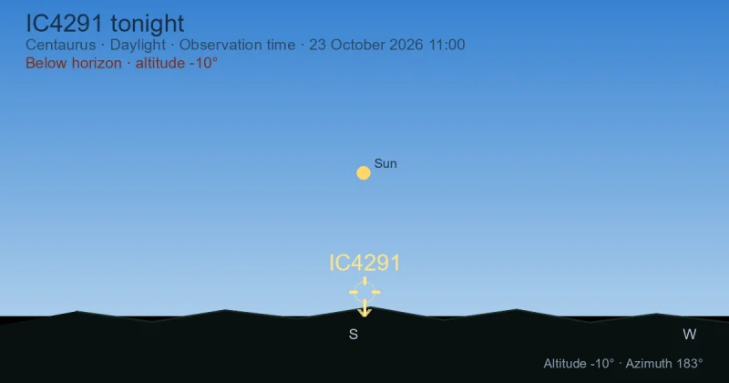 IC4291 tonight