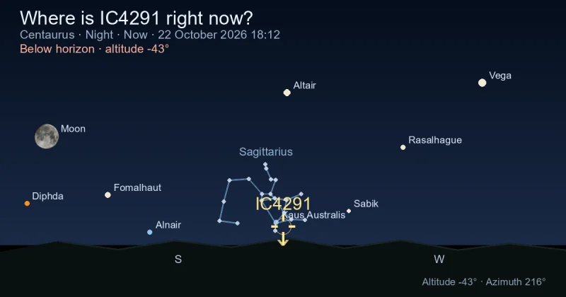 Where is IC4291 right now?